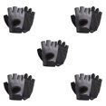thumbnail image 1 of Wweixi 1 Pair Sports Gloves Portable Outdoor Cycling Breathable Shock Absorption Mitts Elastic Nonslip Riding Protection Mittens Gray L 5PCS, 1 of 6