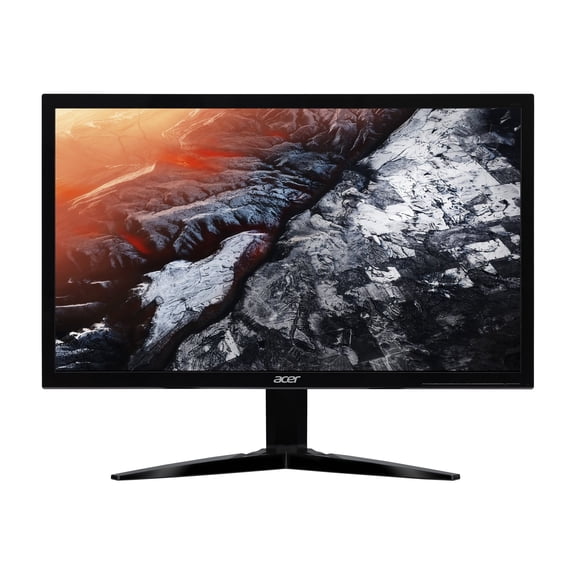 Acer Nitro KG241Y Sbiip Moniteur de Jeu VA 23,8 Po Full HD (1920 x 1080) / Technologie AMD FreeSync Premium / Taux de Rafraîchissement 165 Hz / 1 Ms (VRB) / Design ZeroFrame / 1 x DisplayPort 1.2 et 2 x HDMI 2.0, Noir