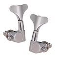 thumbnail image 1 of String Tuning Peg Tuner Sealed Machine Head Button for Bass Bass Parts Locking Parts Locking Button Button for Bass Part Silver 3L2R, 1 of 9