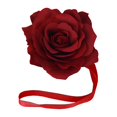 thumbnail image 4 of QualitChoice Rideau Tieback Punch-free Élégant Forme de Fleur Décoratif de Remplacement Boucle de la Maison Attache Ornement Accessoires Rouge 5PCS, 4 of 6