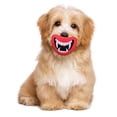 thumbnail image 4 of Jouet pour Chien Lèvres Rouges Qui Couinent - Émail, Diamètre 8cm, Motif Surélevé, pour Mâcheurs Agressifs, Dentition, Encourage le Jeu & Empêche les Dommages sur les Meubles, 4 of 6