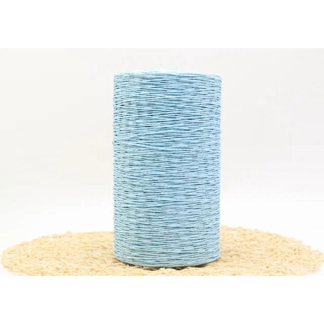 460g/lot Raffia Straw Yarn Handmade Knitting Summer Hat Bags Crocheting Yarn For Handcrafts Material