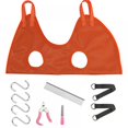 thumbnail image 1 of Pet Grooming Hammock Harness for Cats & Dogs  Dog Holder for Grooming  Pet Supplies Kit  Pet Stuff Helper with Nail Clippers/Trimmer  Pet Comb  Nail File for Bathing  Ear/Eye Care, 1 of 5