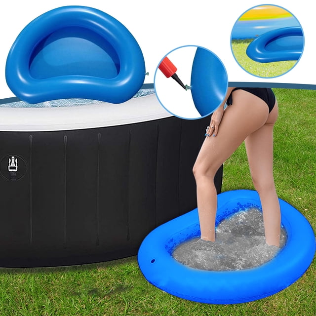 Boovnll Pool Deals, Inflatable Foot Wash Basin, Spa Foot Pool Portable Footbath, Home Pool Foot Pool Foot Cleaning Pool Foot Wash (1 Pack), Above Ground Pool Accessories, Pool Accessories