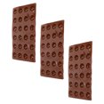 thumbnail image 2 of Moule de Cuisson, Moules en Silicone Multifonctions 3pcs 24 Trous pour Mousse pour, 2 of 8
