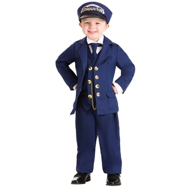 North Pole Train Conductor Costume Toddler