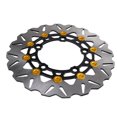 thumbnail image 1 of Motorcycle Front Brake Disc Rotor, Front Wheel Brake Disc Rotor, Stainless Steel, Aluminum Alloy, Fits Replacement for Pcx125, Pcx150, Pcx160 with Improved Design, Enhanced, 1 of 7