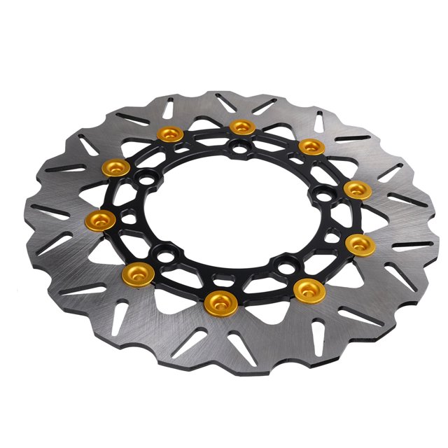 Motorcycle Front Brake Disc Rotor, Front Wheel Brake Disc Rotor, Stainless Steel, Aluminum Alloy, Fits Replacement for Pcx125, Pcx150, Pcx160 with Improved Design, Enhanced