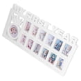 thumbnail image 3 of Baby's My First Year Frame, Baby Picture Frame, Newborn Photo Frame Set Polished 12 Small Picture Frames with Stand for Home Decoration, 3 of 7