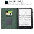 thumbnail image 3 of GSFY Case for Kindle Paperwhite (12th Generation, 2024), PU Leather Magnetic Closure Wallet Case Auto Sleep/Wake for 7 inch Kindle Paperwhite / Kindle Colorsoft Signature Edition 2024, Green, 3 of 7