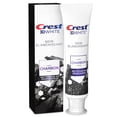 thumbnail image 2 of Crest 3D White Whitening Therapy Charcoal Deep Clean Fluoride Toothpaste, Invigorating Mint, 110 mL, 2 of 14