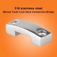 thumbnail image 1 of Ruiboury Deck Fitting Yacht Lock Loop Strap Rustproof Compact Size Space Saving No Burrs Handily Install Mirror Professional, 1 of 6