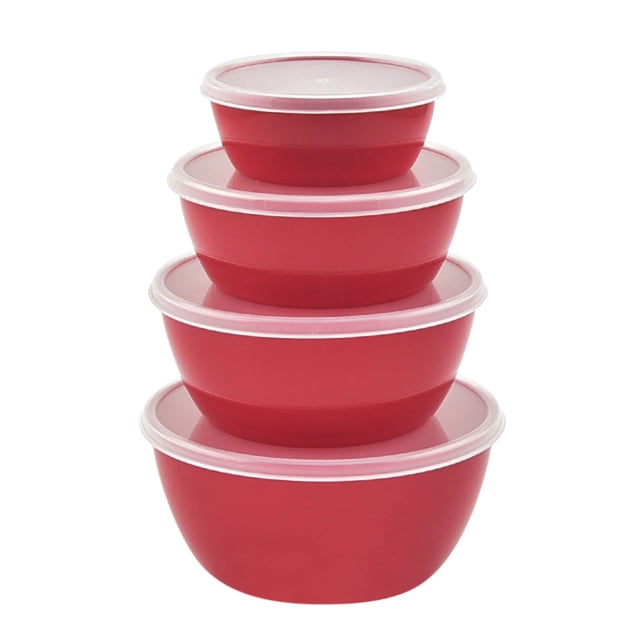zanvin Kitchen Accessories ! 4Pcs Container Vegetable Fresh Set Refrigerator Organizer,4.1x1.6Inch,5.2x2Inch,5.8x2.6Inch,6.4Ix3Inch