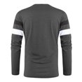 thumbnail image 5 of AherBiu T-Shirts à Manches Longues pour Hommes à Col Ras du Cou Ajustés Décontractés Mode Golf Sports Tees Hauts, 5 of 5