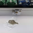 thumbnail image 3 of Tradeopia Ensemble de Poker 500 Jetons, Comprend : 1 Jeton de Dealer, 2 Jeux de Cartes à Jouer, 5 dés Rouges, Étui en Aluminium, Ensemble de Poker Texas Holdem, 3 of 7