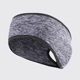 thumbnail image 3 of Bandeau de Course Chauffe-Oreilles Queue de Cheval Bandeaux d'Hiver pour Chauffe-Oreilles Muff Yoga Bandeau de Course pour Extérieur Chauffe-Oreilles Bandeau pour Filles, 3 of 3