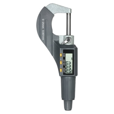 Digital Micrometer 0-25mm Electronic Digital Outside Micrometer 0.001mm High Depth Micrometer Micro Caliper