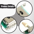 thumbnail image 5 of MERIGLARE Guitar Pickup Lever Switch Attachment with Knob Quiet Pickup Selector Switch Yellow 5 Way, 5 of 5