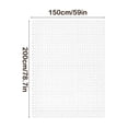 thumbnail image 3 of Dvkptbk Nylon Window Screen Window Screen Adjustable DIY Window Screens Mesh for House Windows with White Frames Kitchen Utensils & Gadgets, 3 of 6