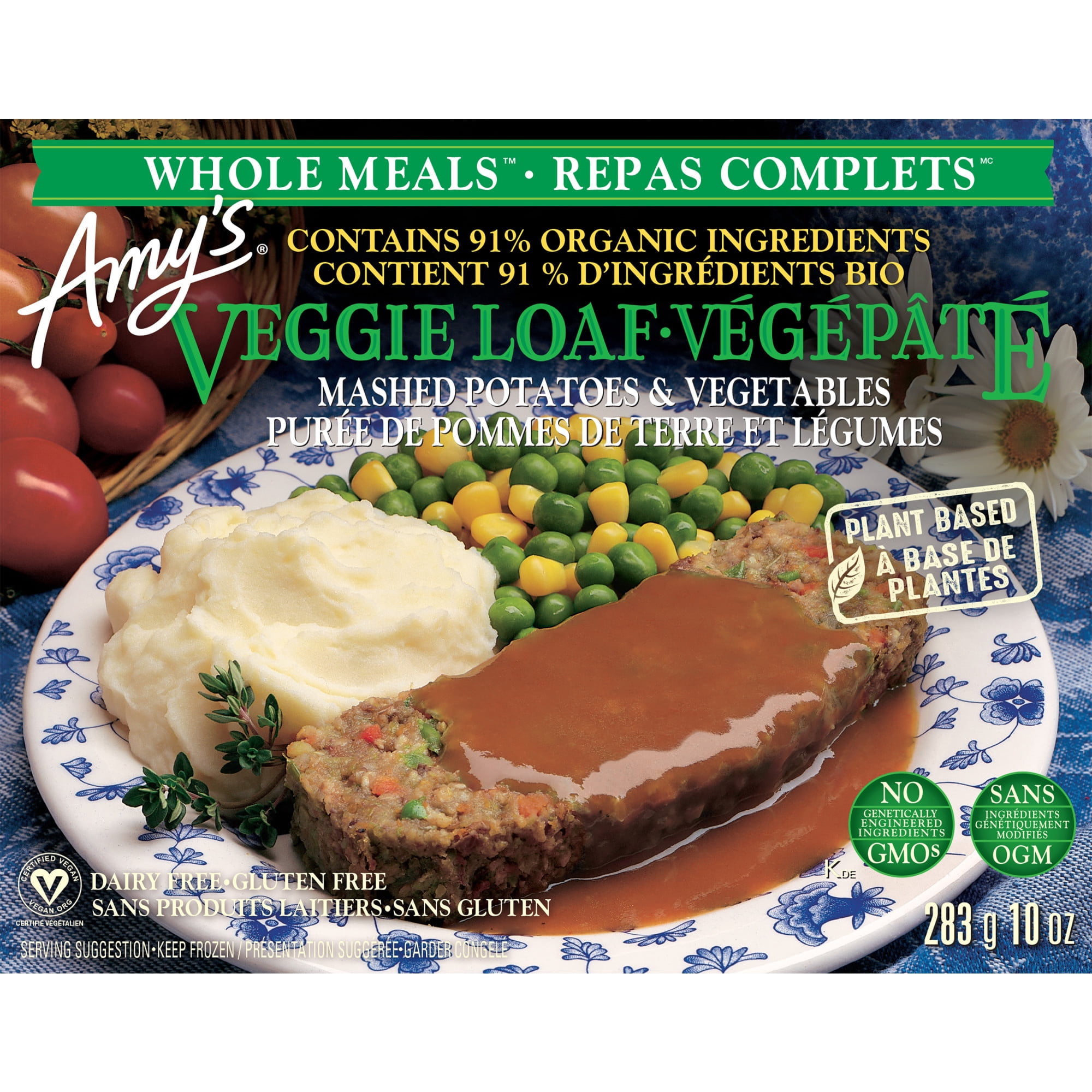 Amy's Kitchen Veggie Loaf Whole Meal, Veggie Loaf Whole Meal