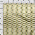 thumbnail image 2 of oneOone Georgette Viscose Fabric Diamond Geometric Print Fabric By The Yard 42 Inches Wide, 2 of 4