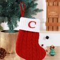 thumbnail image 1 of Christmas Decorations Outdoor Indoor,Christmas Decorations For Home,Cute Letters Christmas Stocking Decoration Christmas Tree Pendant Christmas Style Wool Knitted Socks Decoration Props, 1 of 3