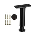 thumbnail image 1 of Bed Beams Support Foot Adjustable Bearing Bracket Bed Bottom Load Support Retainer Steel with Ascrews Bed Beams Support System for Wooden Beds 20cm-37cm, 1 of 4