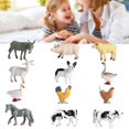 thumbnail image 4 of 12 Pieces Realistic Animal Figures Figurines plastic, smooth, and for Collection Party Supplies Farm Animals, 4 of 9