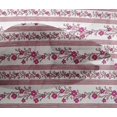 thumbnail image 4 of oneOone Viscose Chiffon Fabric Stripe|Leaves & Floral Block Print Sewing Fabric BTY 42 Inch Wide, 4 of 4