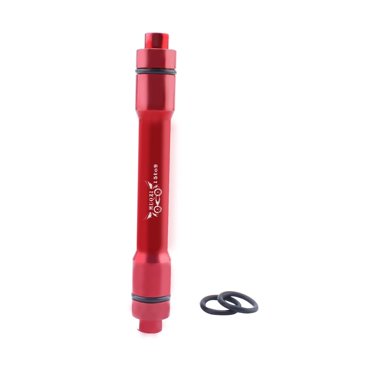 Adaptateur de Conversion de Moyeu à Dégagement Rapide pour Axe Traversant QR15mm vers 9mm Rouge