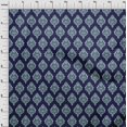 thumbnail image 4 of oneOone Cotton Flex Dark Blue Fabric Block Sewing Craft Projects Fabric Prints By Yard 40 Inch Wide-US, 4 of 5