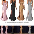 thumbnail image 4 of Baohd Robe de Soirée Tenue de Fête Vêtements Festifs Sans Manches Lavable Beau Attrayant Rose TTG, 4 of 6