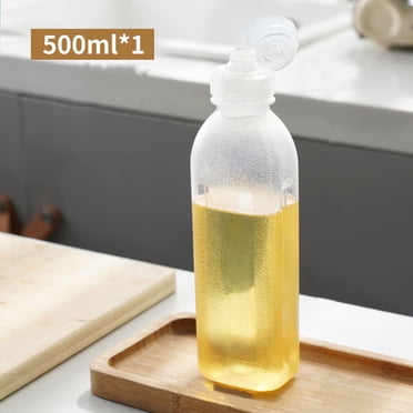 Wzzjkit Squeeze Bottles for Sauces Sauces Extrusion Squirt Bottle for Kitchen Plastic Syrup Dressing Container Food Dispenser Condiment Squeeze Bottles for Camping Kitchen Oil Ketchup Squeeze Bottles
