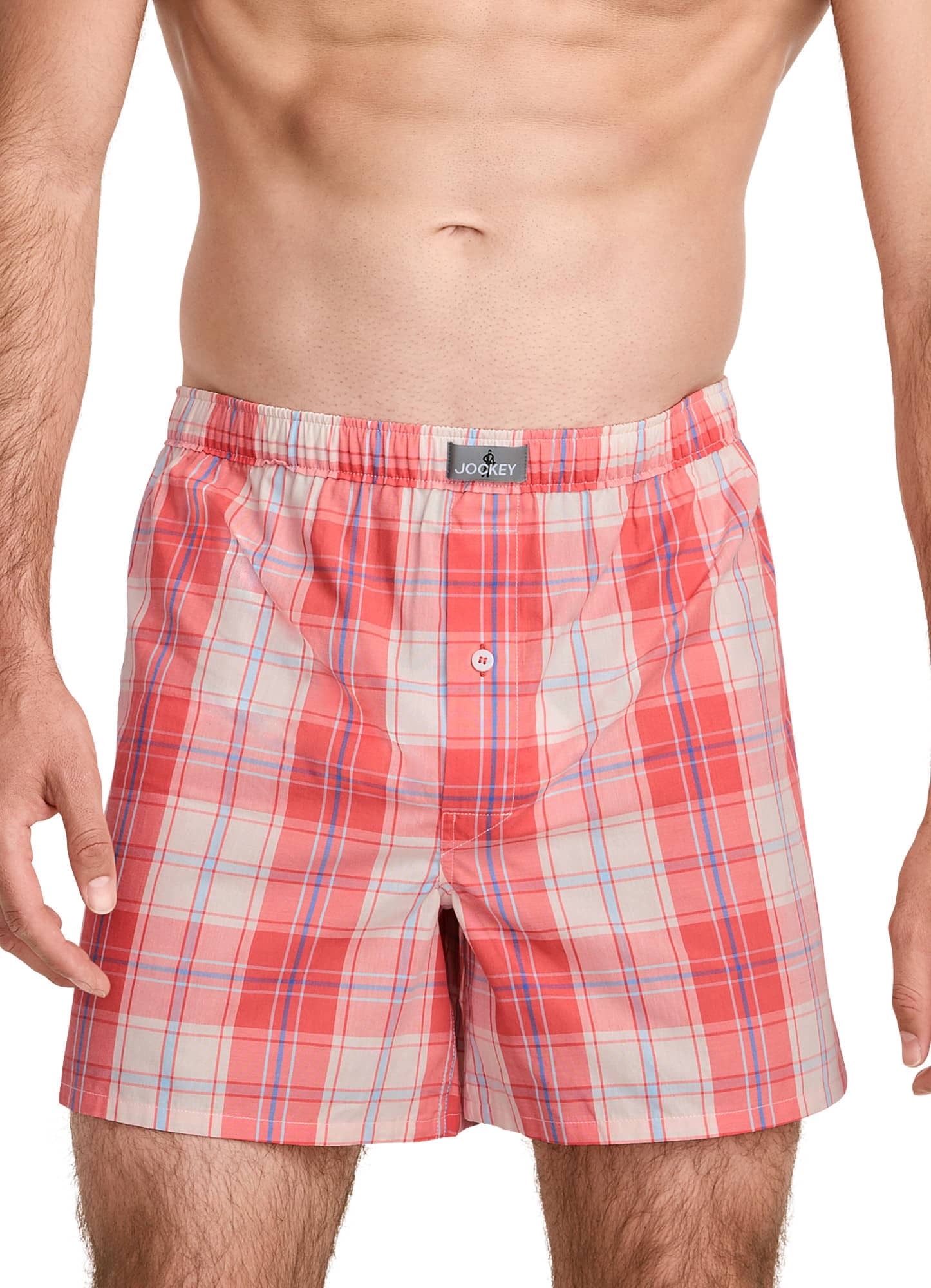 Jockey Caleçon Tissé 100 % Coton 5 Po