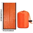 thumbnail image 2 of All-Season Insulated Sleeping Bag for Adults Ideal for Backpacking and Camping with Lightweight Aluminum Packable Design and Compression Sack, 2 of 5
