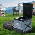 thumbnail image 2 of Maytalsory Commode Toilet For Camping For All Types Of Activities Easy To And Carry Portable Toilet For Camping style 1 gray, 2 of 6