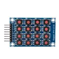 thumbnail image 1 of Module de Commutateur de Réseau 4x4, Commutateur de Clavier 16 Boutons Taille Compacte Artisanat d'Art Extension MCU 8 Broches pour les Projets de Développement, 1 of 8