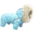 thumbnail image 4 of TopLLC Pet clothes Colorful caped four-legged sweater Button pet clothes, 4 of 9