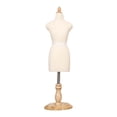 thumbnail image 1 of Tachiuwa Female Dress Form Mini 1/4 XS Size Mannequin Body for Small Clothing Display No Line Marking, 1 of 9