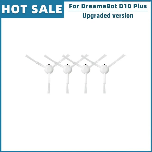Compatible for Xiaomi Dreame D10 Plus RLS3D Robot Vacuum Cleaner Main Brush Side Brush Hepa Filter Mop Pad Dust Bag Spare Parts
