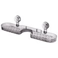 thumbnail image 1 of CHENMEI Support de Rangement à Ventouse Ondulée Nouvelle Tablette de Douche Mobile Ventouse Sans Perçage Étagère de Rangement Murale Style Glacier Motif, 1 of 9