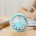 thumbnail image 5 of Dvkptbk Kitchen Timer Style Mechanical Kitchen Soup Timer Reminder Timer Kitchen Mechanical Timer Baking Reminder Timer Student Time Manager Stainless Steel with Magnet Kitchen Essentials, 5 of 5