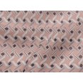 thumbnail image 4 of oneOone Viscose Jersey Fabric Line|Diamond & Triangle Geometric Print Fabric By The Yard 60 Inches Wide, 4 of 5