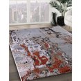 thumbnail image 2 of Ahgly Company Indoor Rectangle Mid-Century Modern Dark Gray Oriental Area Rugs, 5' x 7', 2 of 6
