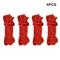thumbnail image 2 of serony 4X Tent Lanyard Reflective Rope Wind Cord Cores Parachute Reflective High-strength Fine Workmanship DIY Prop Universal Outdoor Accessories Replaced Part Red, 2 of 9