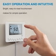 thumbnail image 4 of ALORAIR Remote Controller for Digital Humidity, Temperature, Adapt The Humidity Level, for Basement Crawl Space Dehumidifier White, 4 of 8