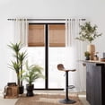 thumbnail image 4 of Bouclair Natural & Black Cordless Bali Shade 24x72 in (61x183 cm), 4 of 4
