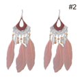 thumbnail image 2 of Bohemian Earrings National Style Retro Long Pendant Earrings Statement Earrings, 2 of 9