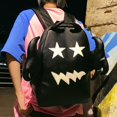 thumbnail image 4 of Demon Bat Backpack Multifunctional Cute Fitness Rucksack for Men Women (Silver), 4 of 9