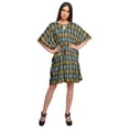 thumbnail image 3 of Moomaya Robe Courte de Caftan de Plage, Robe de Couverture Imprimée, Kaftan pour Femmes, Tenue de Plage, Couverture, 3 of 4